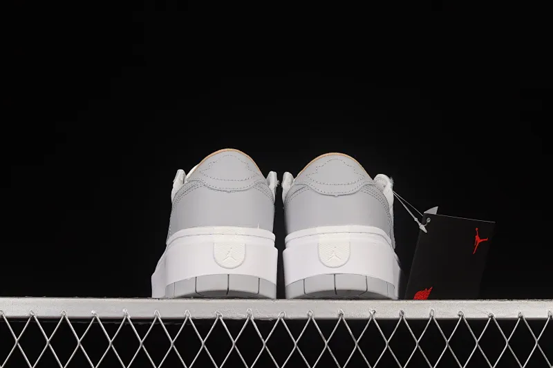 All categories Air Jordan Jordan series basketball shoes Air Jordan 1 Low Air Jordan 1 Elevate Low SE "Wolf Grey" Little AJ thick-soled retro basketball shoes DH7004-100